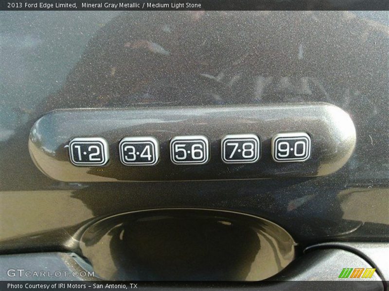 Mineral Gray Metallic / Medium Light Stone 2013 Ford Edge Limited