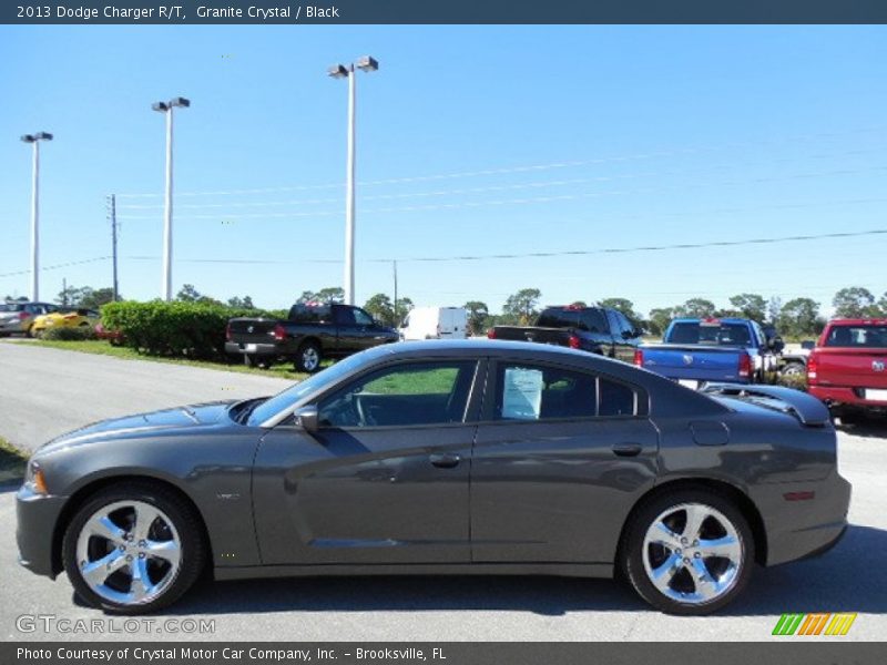 Granite Crystal / Black 2013 Dodge Charger R/T