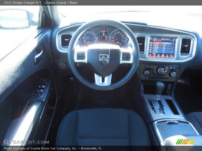 Granite Crystal / Black 2013 Dodge Charger R/T