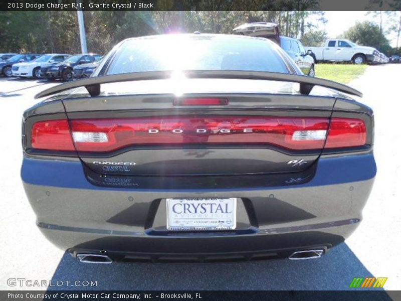 Granite Crystal / Black 2013 Dodge Charger R/T
