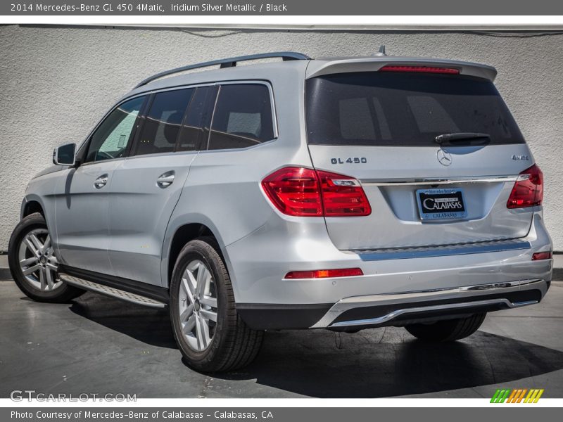 Iridium Silver Metallic / Black 2014 Mercedes-Benz GL 450 4Matic