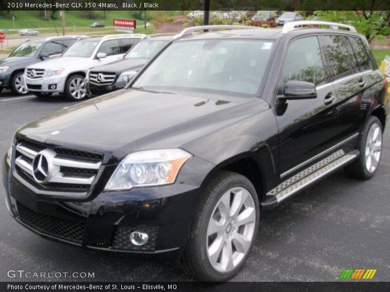 Black / Black 2010 Mercedes-Benz GLK 350 4Matic