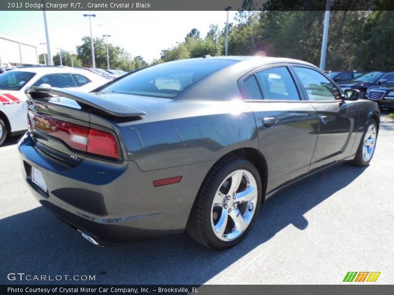 Granite Crystal / Black 2013 Dodge Charger R/T