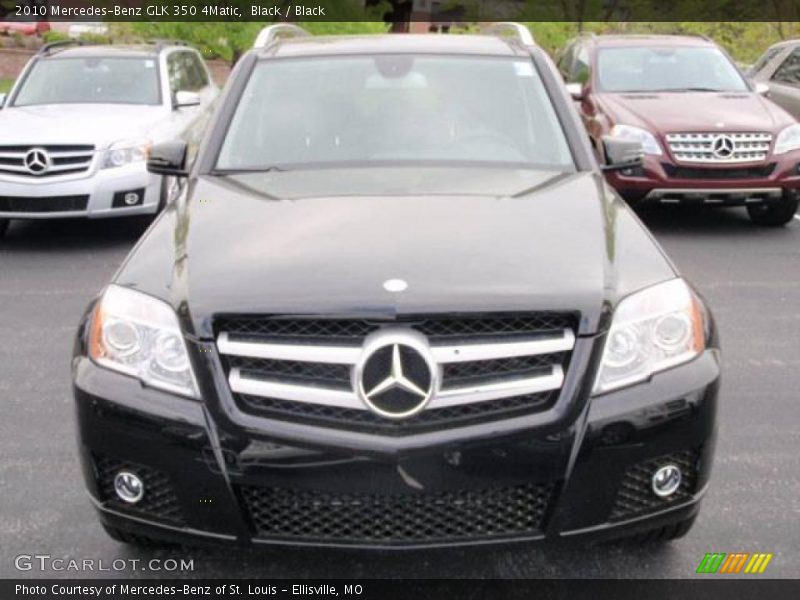 Black / Black 2010 Mercedes-Benz GLK 350 4Matic