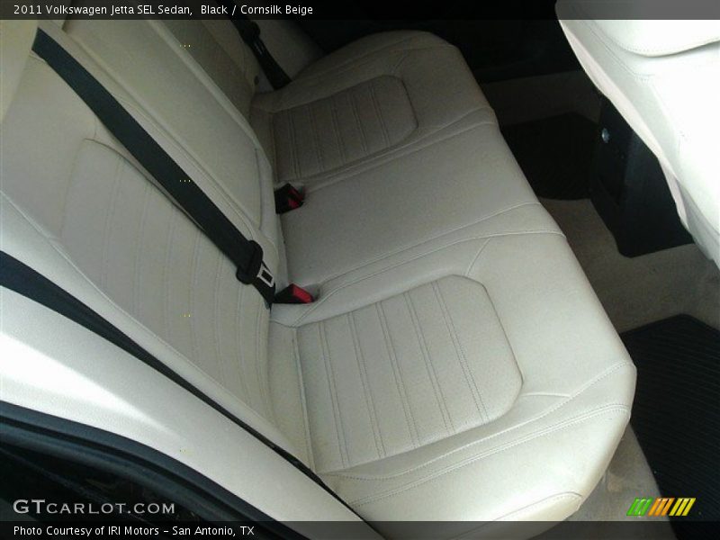 Black / Cornsilk Beige 2011 Volkswagen Jetta SEL Sedan