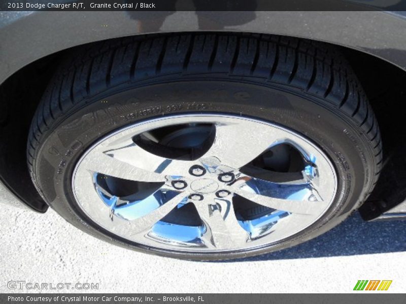 Granite Crystal / Black 2013 Dodge Charger R/T