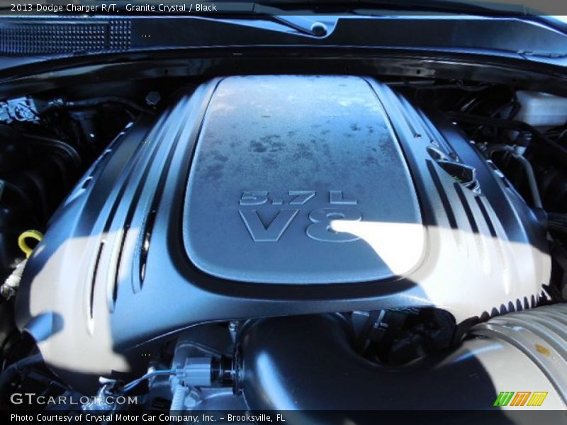 Granite Crystal / Black 2013 Dodge Charger R/T