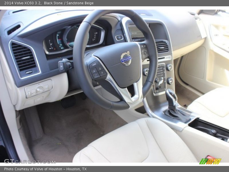 Black Stone / Sandstone Beige 2014 Volvo XC60 3.2