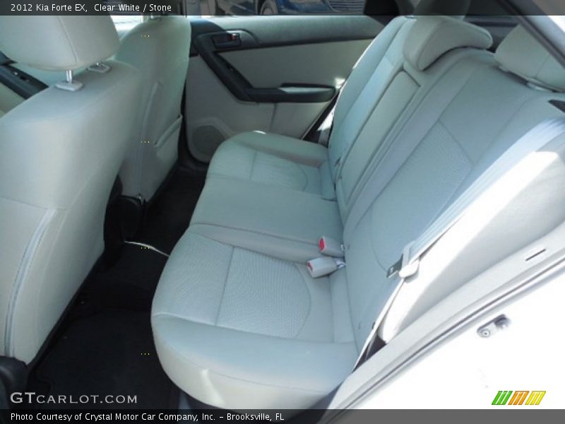 Rear Seat of 2012 Forte EX
