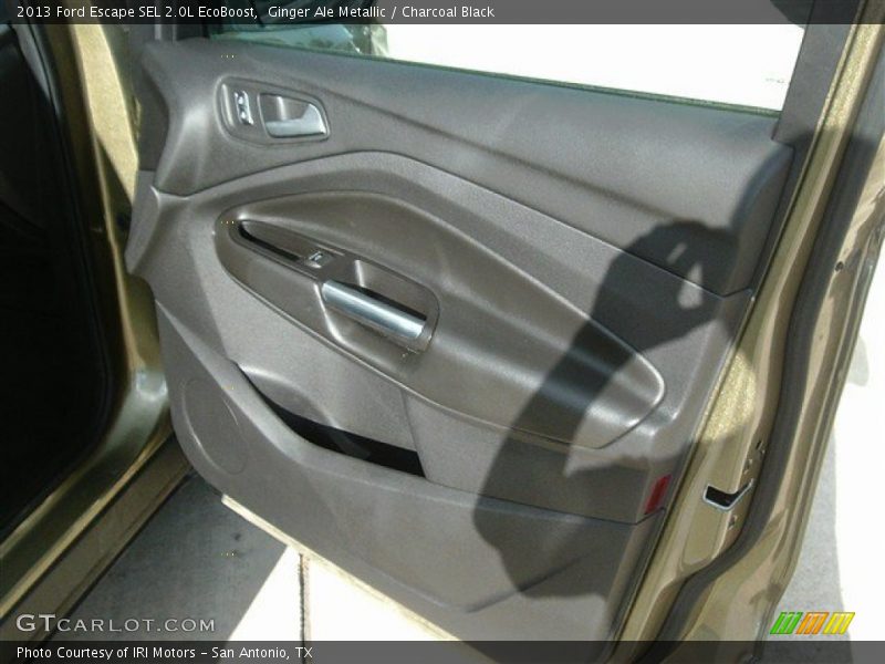 Ginger Ale Metallic / Charcoal Black 2013 Ford Escape SEL 2.0L EcoBoost