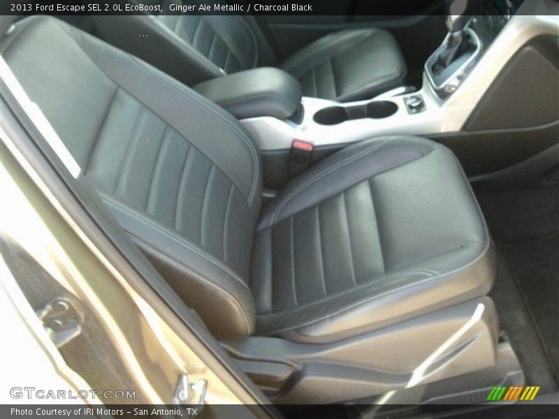 Ginger Ale Metallic / Charcoal Black 2013 Ford Escape SEL 2.0L EcoBoost