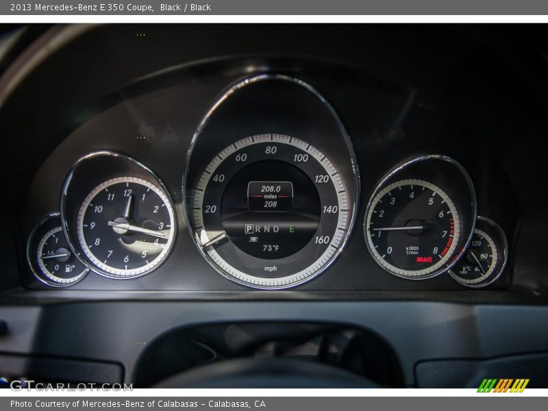 Black / Black 2013 Mercedes-Benz E 350 Coupe