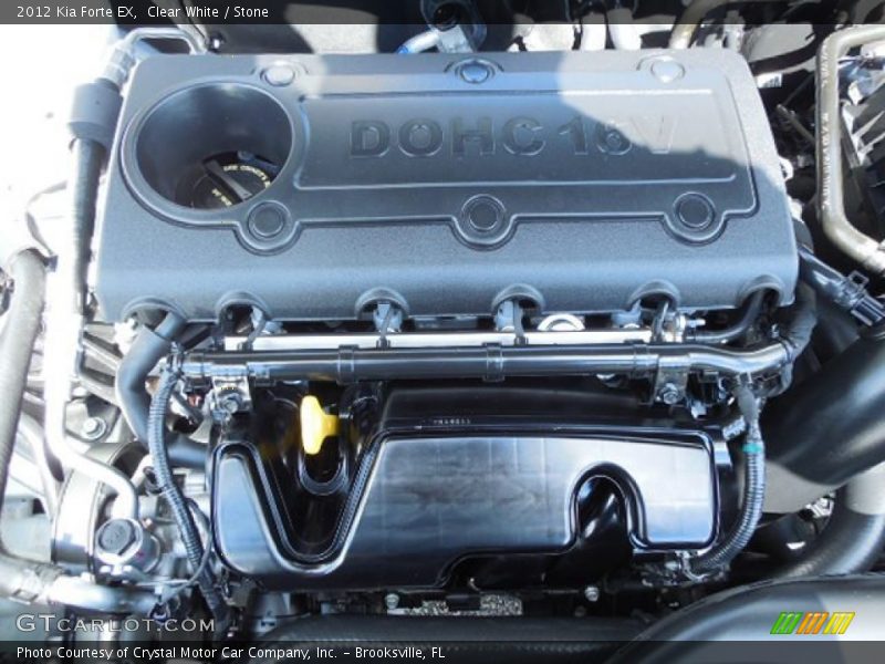  2012 Forte EX Engine - 2.0 Liter DOHC 16-Valve CVVT 4 Cylinder