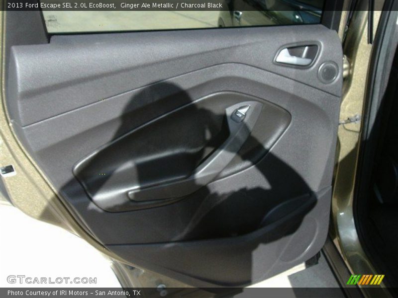 Ginger Ale Metallic / Charcoal Black 2013 Ford Escape SEL 2.0L EcoBoost