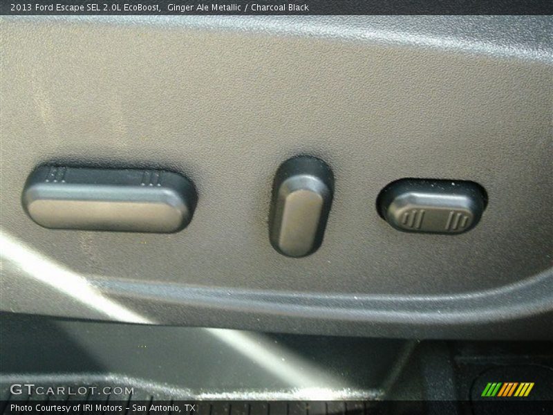 Ginger Ale Metallic / Charcoal Black 2013 Ford Escape SEL 2.0L EcoBoost
