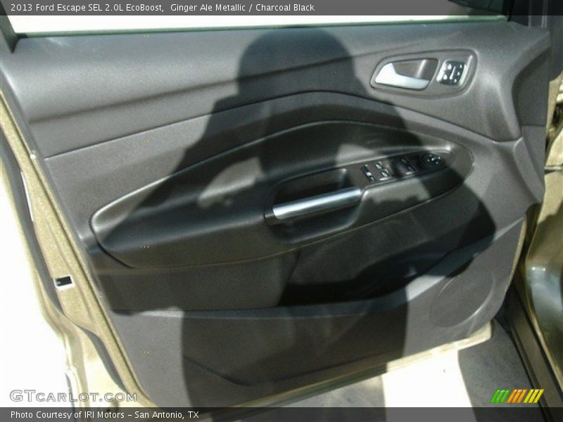 Ginger Ale Metallic / Charcoal Black 2013 Ford Escape SEL 2.0L EcoBoost
