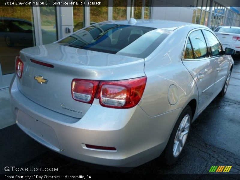 Silver Ice Metallic / Jet Black 2014 Chevrolet Malibu LT