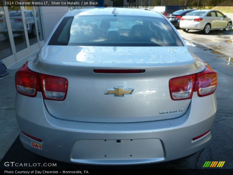Silver Ice Metallic / Jet Black 2014 Chevrolet Malibu LT