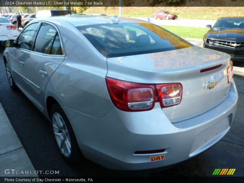 Silver Ice Metallic / Jet Black 2014 Chevrolet Malibu LT