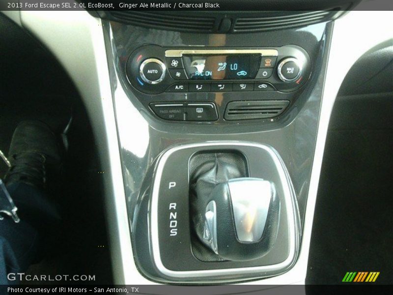 Ginger Ale Metallic / Charcoal Black 2013 Ford Escape SEL 2.0L EcoBoost