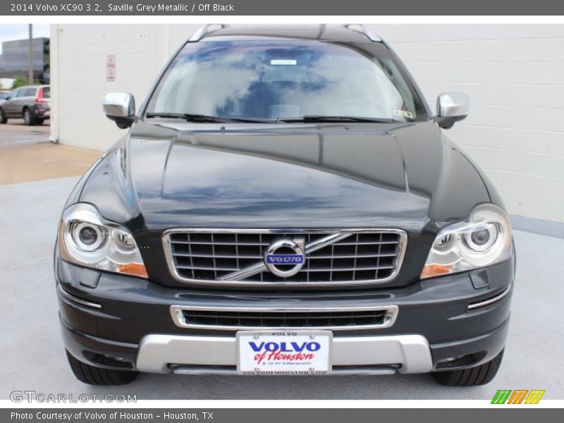 Saville Grey Metallic / Off Black 2014 Volvo XC90 3.2