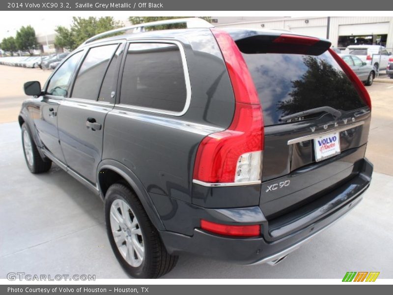 Saville Grey Metallic / Off Black 2014 Volvo XC90 3.2