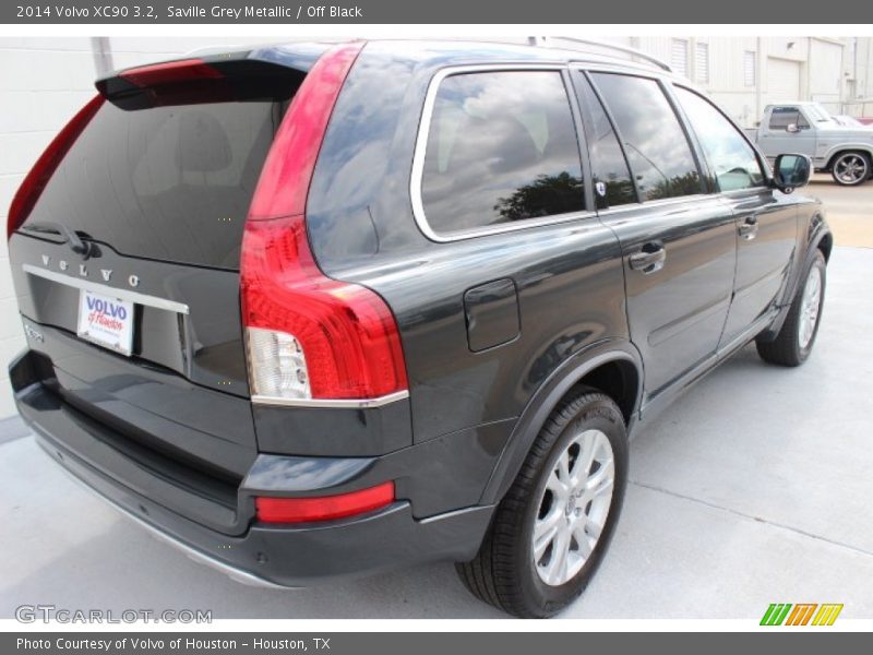Saville Grey Metallic / Off Black 2014 Volvo XC90 3.2