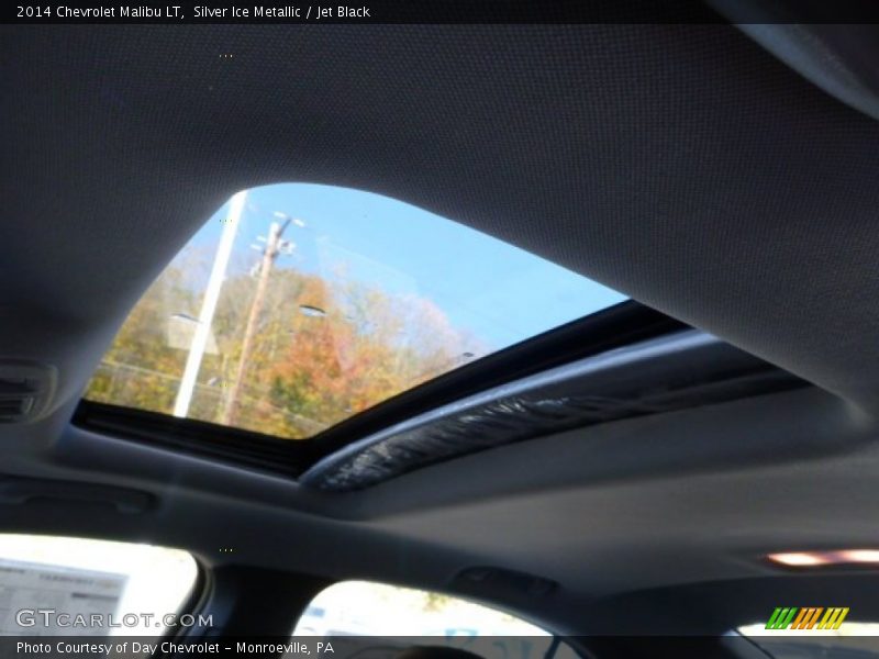 Silver Ice Metallic / Jet Black 2014 Chevrolet Malibu LT