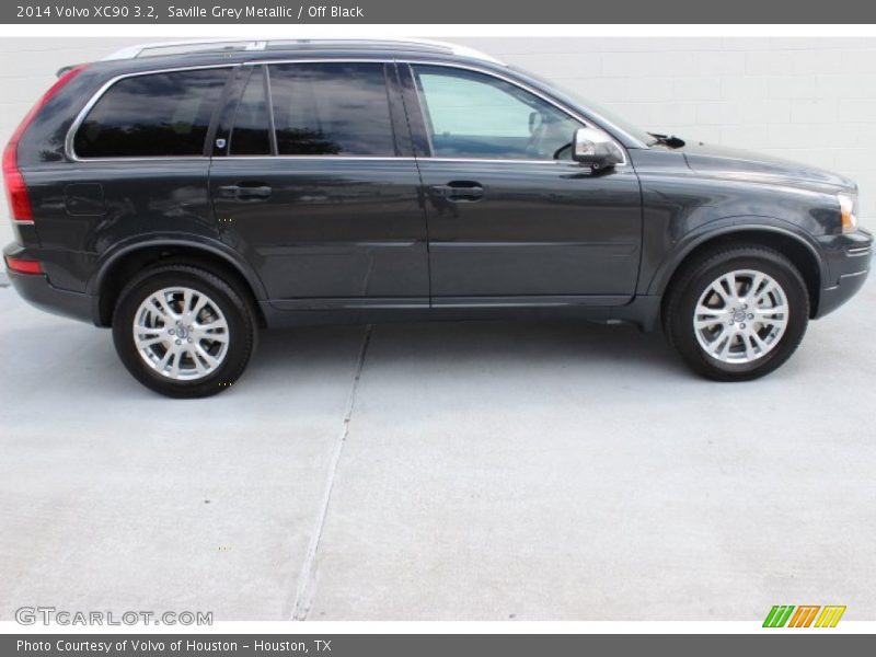 Saville Grey Metallic / Off Black 2014 Volvo XC90 3.2