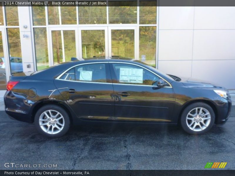 Black Granite Metallic / Jet Black 2014 Chevrolet Malibu LT