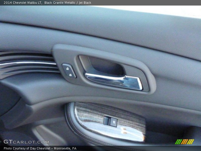 Black Granite Metallic / Jet Black 2014 Chevrolet Malibu LT