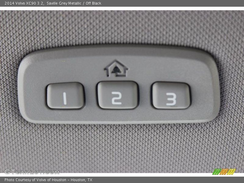 Saville Grey Metallic / Off Black 2014 Volvo XC90 3.2