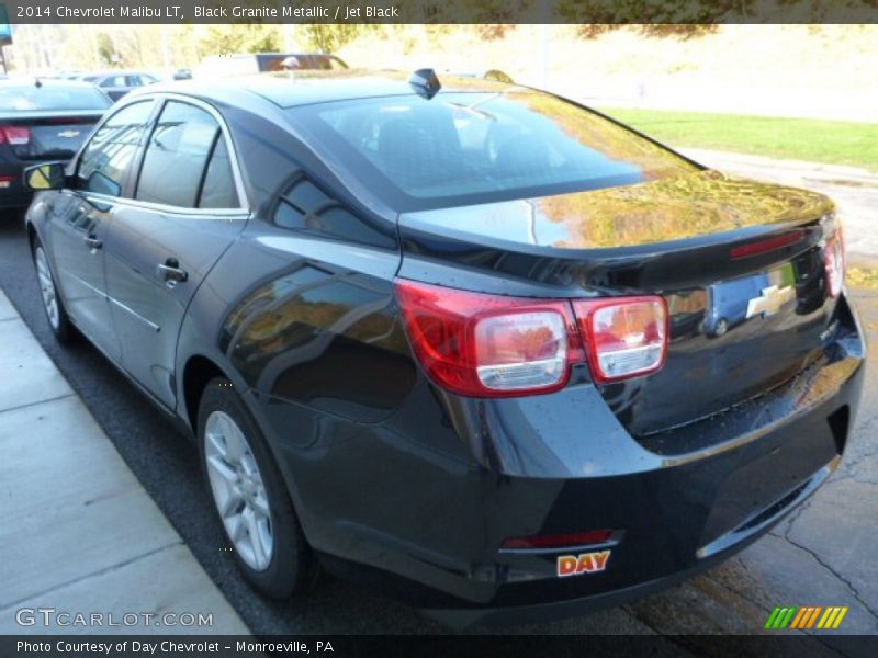Black Granite Metallic / Jet Black 2014 Chevrolet Malibu LT