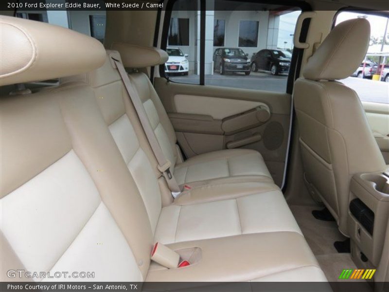 White Suede / Camel 2010 Ford Explorer Eddie Bauer