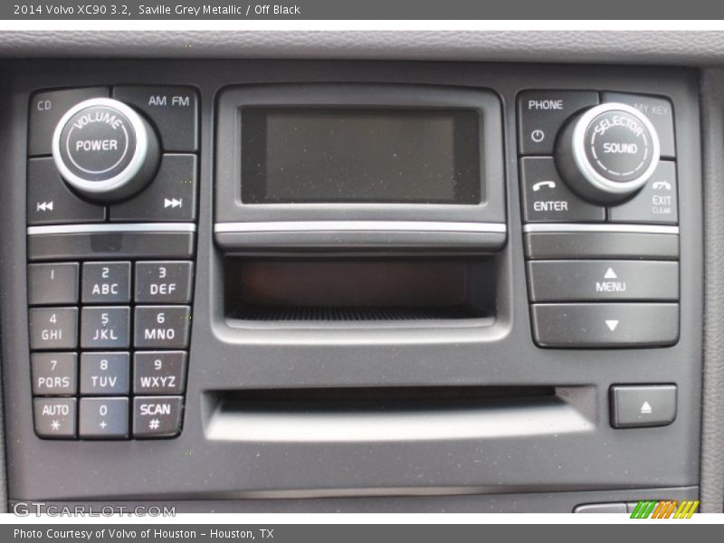 Saville Grey Metallic / Off Black 2014 Volvo XC90 3.2