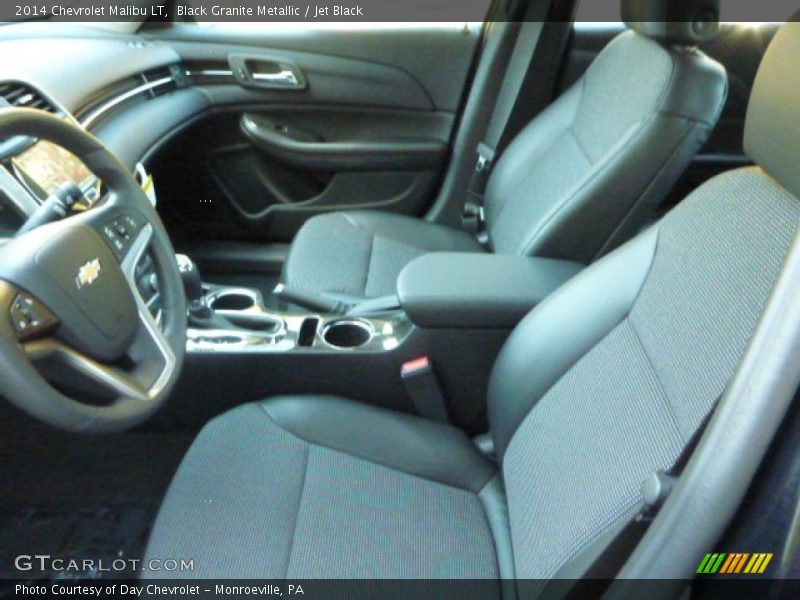 Black Granite Metallic / Jet Black 2014 Chevrolet Malibu LT