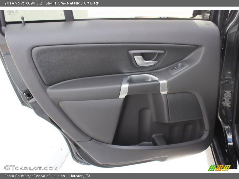 Saville Grey Metallic / Off Black 2014 Volvo XC90 3.2