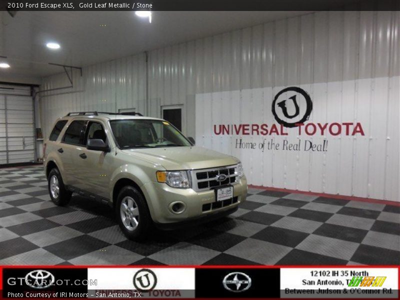 Gold Leaf Metallic / Stone 2010 Ford Escape XLS