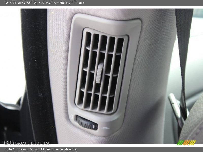 Saville Grey Metallic / Off Black 2014 Volvo XC90 3.2