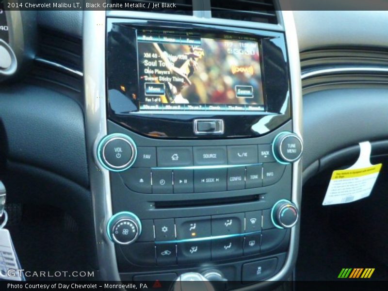 Black Granite Metallic / Jet Black 2014 Chevrolet Malibu LT