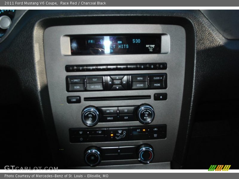 Race Red / Charcoal Black 2011 Ford Mustang V6 Coupe