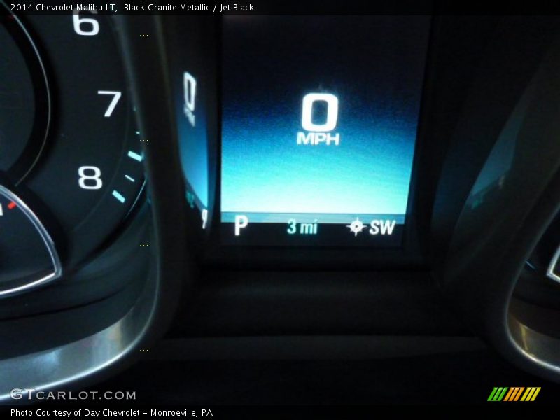 Black Granite Metallic / Jet Black 2014 Chevrolet Malibu LT