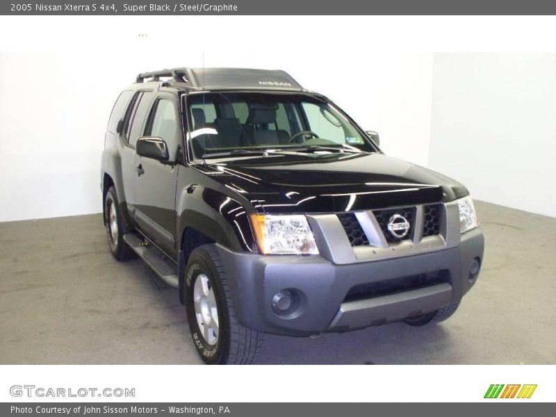 Super Black / Steel/Graphite 2005 Nissan Xterra S 4x4