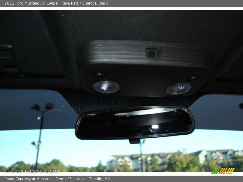 Race Red / Charcoal Black 2011 Ford Mustang V6 Coupe