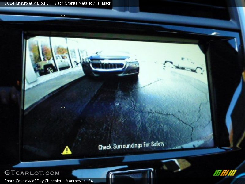 Black Granite Metallic / Jet Black 2014 Chevrolet Malibu LT