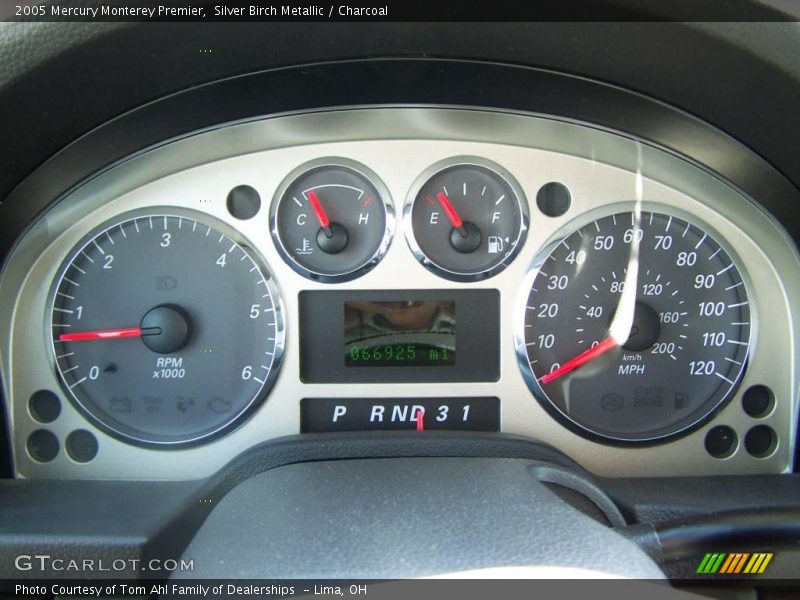Silver Birch Metallic / Charcoal 2005 Mercury Monterey Premier