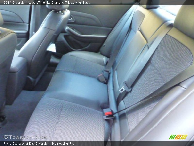 White Diamond Tricoat / Jet Black 2014 Chevrolet Malibu LT
