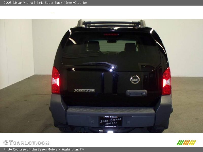 Super Black / Steel/Graphite 2005 Nissan Xterra S 4x4
