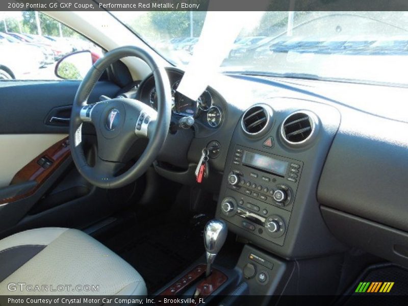 Performance Red Metallic / Ebony 2009 Pontiac G6 GXP Coupe