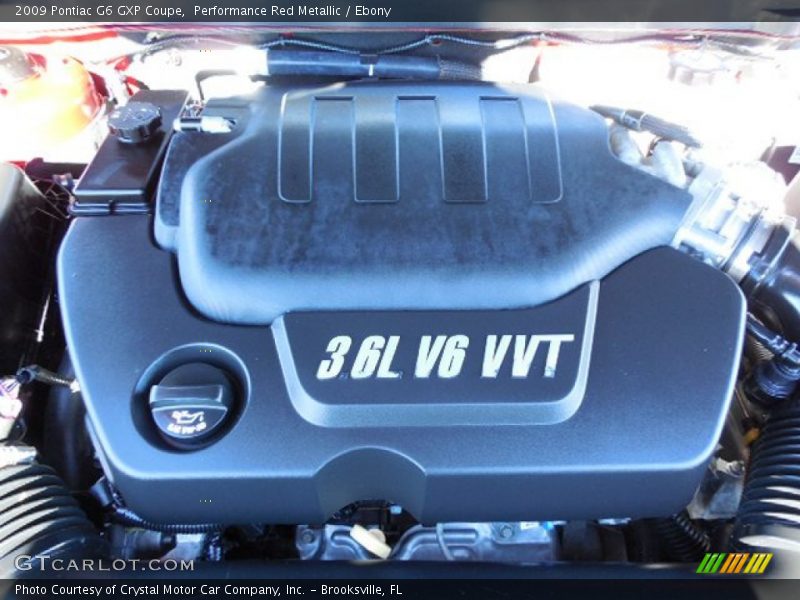 Performance Red Metallic / Ebony 2009 Pontiac G6 GXP Coupe